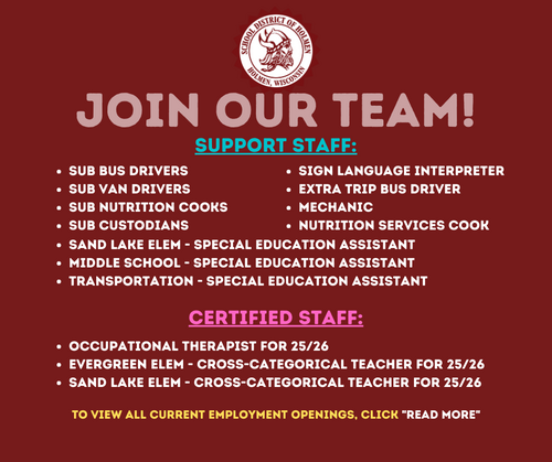 Join Our Team!