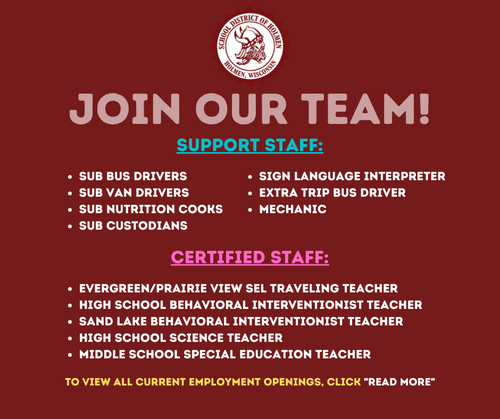 Join Our Team!