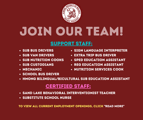 Join Our Team!