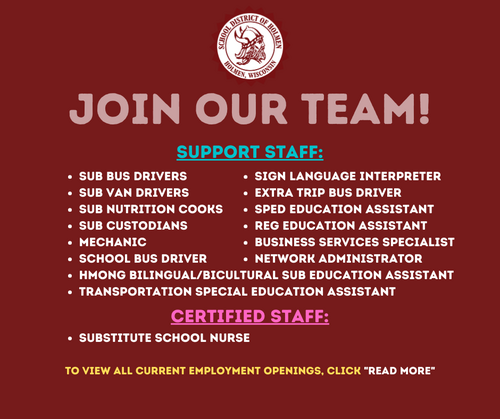 Join Our Team!