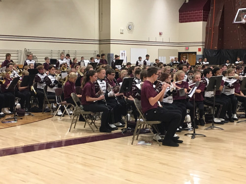 Marching Band Review Concert