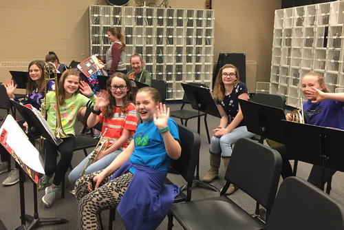 Study Hall pick-up band