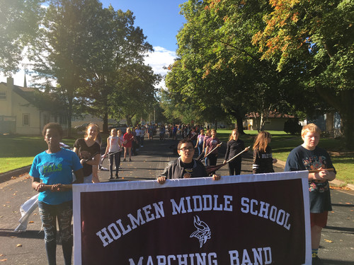 marching practice