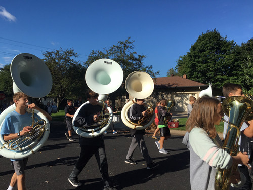 marching practice
