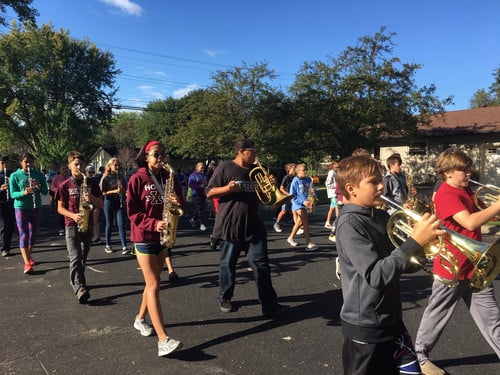 marching practice