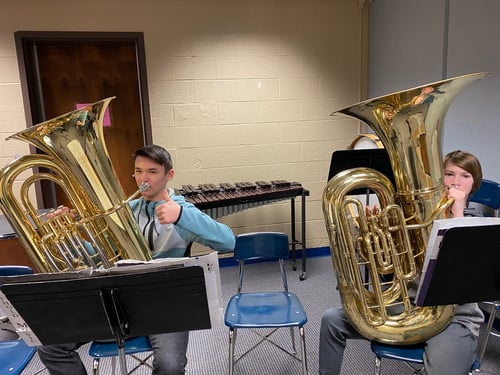 8th grade tubas