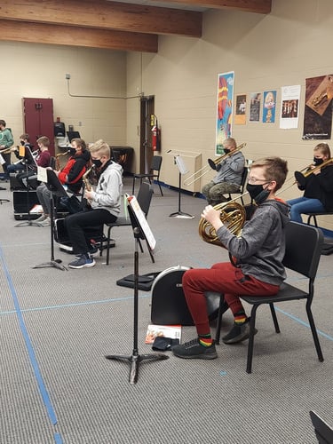 Band during COVID