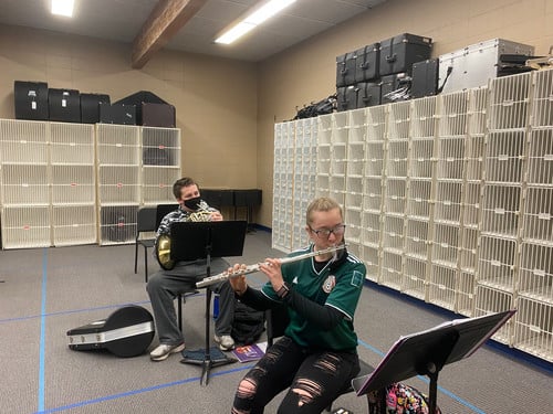 Band during COVID