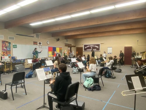 Band during COVID