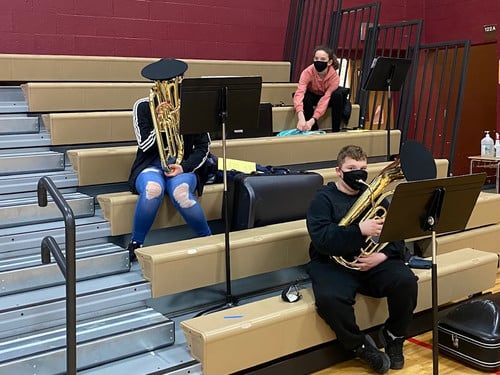 Band during COVID