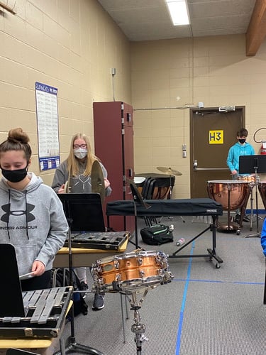 Band during COVID